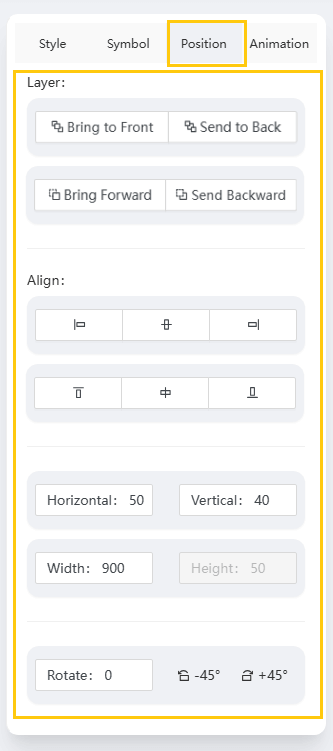 change-text-position-and-layer